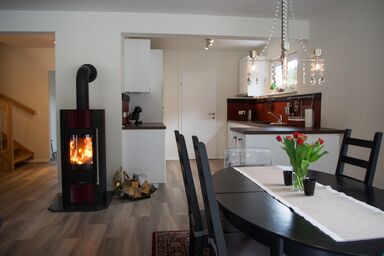 Chalet Taube - Ferienhaus, Dusche, WC, Terrasse