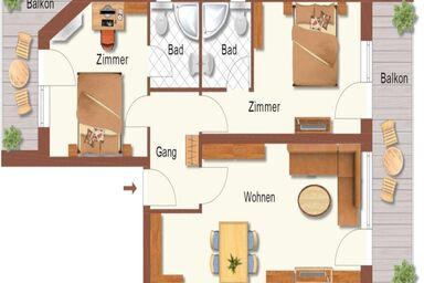 Mountain Living Stubai - Appartement 2