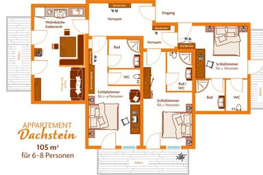 Heisshof - Appartement Typ C Dachstein