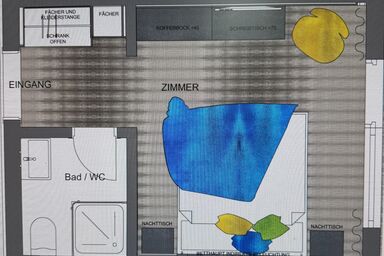 Haus Sieglinde Color - Dreibettzimmer, Short Stay