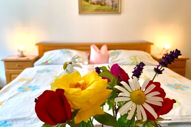 Ferienwohnungen Jagerer - Doppelzimmer Hochkalter, 21 qm, Zusatzliege, TV, Radio, Internetzugang, Obergeschoss