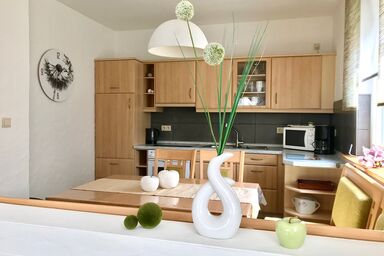 Ferienhaus 2 An der Rodach - Ferienwohnung 3 An der Rodach im EG mit Naturmaterialien eingerichtet