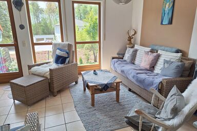 Ferienhaus Mensch & Hund - Ferienhaus (106m²) mit 3 Schlafzimmern und kostenfreiem WLAN