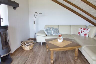 Ferienwohnungen Talblick 3 - Ferienwohnung Sternenblick (45qm) mit Kachelofen und Balkon