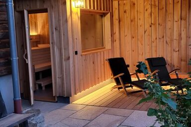 Sunleitn Ferienhäuser am Waldrand - Berghütten mit Sauna