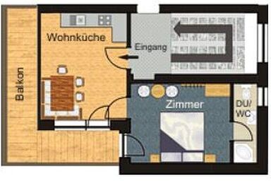 Haus Seppl - Appartement II (für 4 Personen)
