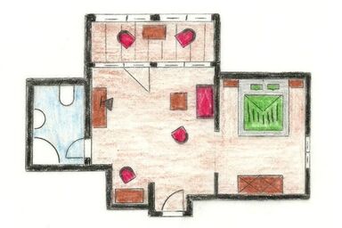 Gästehaus Wineberger - Doppelzimmer Romantiksuite