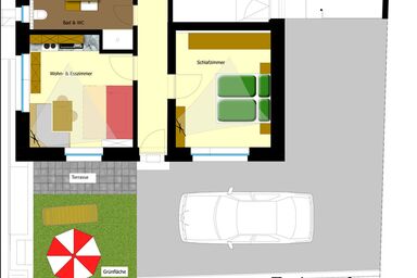 Appartement Haus Fuchsberger - Appartement/Fewo 1, Dusche, WC, 1 Schlafraum 45qm