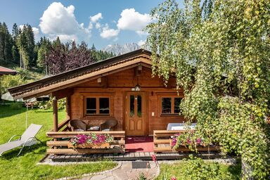 Gartenhotel Rosenhof bei Kitzbühel - Ferienhaus Seerose Lärche im Gartenhotel Rosenhof