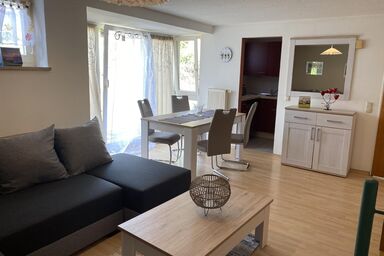 Studio-Ferienhaus mit Gartenumzäunung für Hunde