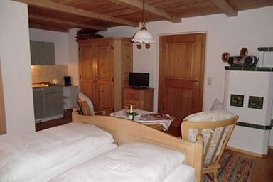 Berghof Moar - Appartement Balsberg 20 m², für 2 Personen, Wohn-/Schlafraum, Balkon, WLAN