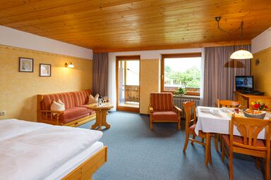 Ferienwohnungen Schausbreitner inkl. Chiemgaukarte - 7 Appartement TypA 38 qm, Balkon, Kochnische, 1 Wohnschlafzimmer, max 2 P., WLAN