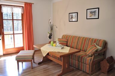 Ferienwohnung am Tradenlehen - Ferienwohnung Nr. 1, 1 bis 2 Personen, 43 qm, 1 Schlafzimmer, Balkon