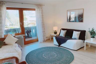 Casa Mia - Ferienwohnung Hochplatte 70 m², 1-4 Personen, 1 sep. Schlafzimmer, WLAN, Balkon