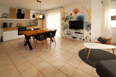 Ferienhaus "Kleine Auszeit" Parkstraße - Ferienwohnung 1 mit zwei sep. Schlafzimmern und großer Terrasse