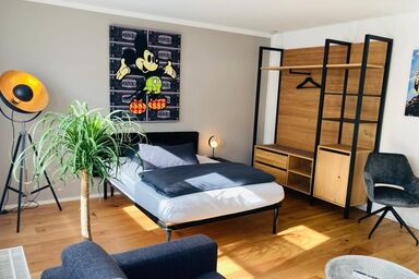 Ferienwohnungen und Monteurunterkunft "Mainbogen-Blick" Studio-Apartment - Studio-Apartment