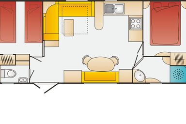 Camping Breznik - Turnersee - Mobilheim Sweet Home