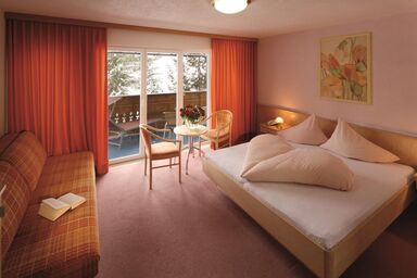 Hotel Sonnalpen - Vierbettzimmer, Dusche, WC