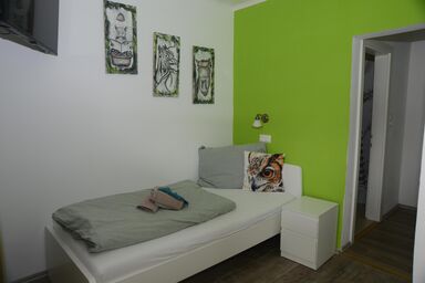 Pension Eule - Einzelzimmer mit Terrasse