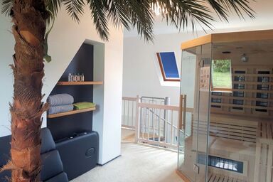 Ferienwohnung Lerchensteige auf 80m² - Sauna, Bar, 3D-Fernseh, Wii, PS4