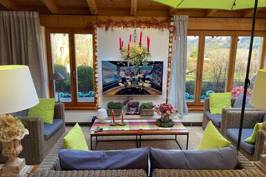 Ferienhaus mit Panoramablick