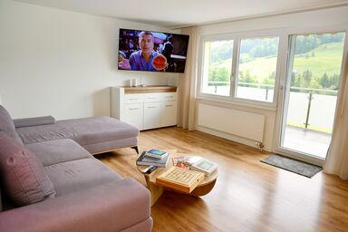 FeWo "Panoramablick" mit Blick auf die Berge