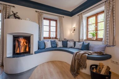 Möderlhof - Ferienwohnung Hartsee 52qm, 2 Schlafzimmer, Kamin, Balkon