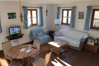 Haus Blumenwiese - Ferienwohnung, 50 qm Erdgeschoss, 1 separates Schlafzimmer