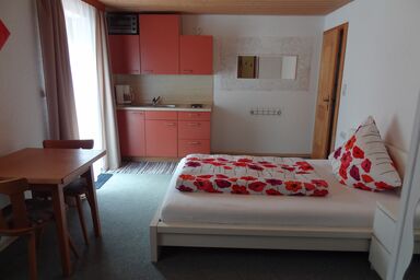 Ferienwohnung Hochbahn - Einzelzimmer Nr. 3 mit DU/WC, Terrasse und Miniküche, ohne Frühstück