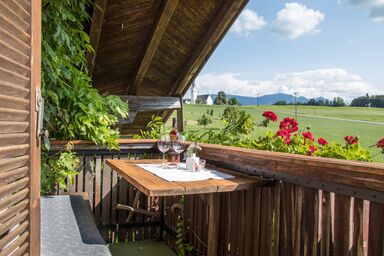 Biohof Beim Danner - Appartment Bernadette 40qm mit Balkon und Bergblick
