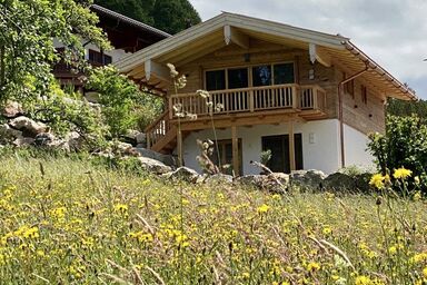BERGSUCHT-Ruhpolding Chalet + Ferienwohnungen - Chalet/Ferienhaus Hyggei 110qm 3 Schlaf-,1 Wohnzi., off. Kamin, Balk., 2 Bäder, 2 WCs, max. 6 P.