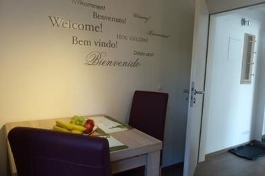 Ferienwohnung Trudi - Souterrainwohnung 49 qm für 1 - 4 Personen mit 1 separaten Schlafzimmer