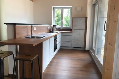 Panoramaferienwohnungen Prinzregent - Turm Ost, 2 sep. Schlafzimmer, Wohnküche 100qm