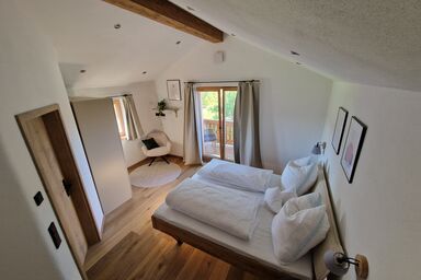 Bauernhofchalet Geigerhof - Ferienhaus Bauernhofchalet - wohnen auf zwei Etagen mit Südterrasse und Garten