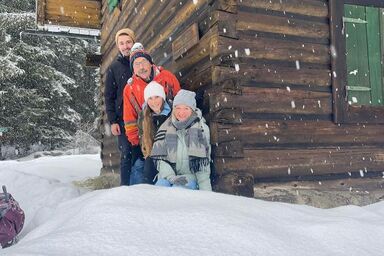 Landurlaub bei Familie Haug - Ferienwohnung Dreisessel (52qm) für 3 Personen mit Küchenzeile und zwei Schlafzimmern