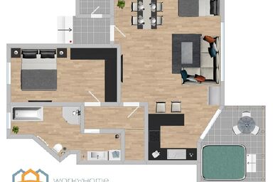 Gästehaus Reiger - Ferienappartement Stefan 1.OG modern und hochwertig ausgestattet