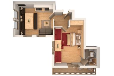 Peilsteingut - Ferienwohnung "Jägersee"