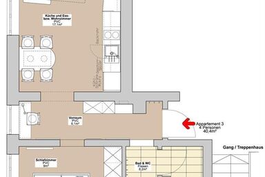 Ferienwohnungen Hohl - Appartement Hohl Nr. 3