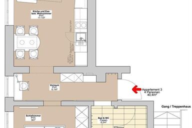 Ferienwohnungen Hohl - Appartement Hohl Nr. 3