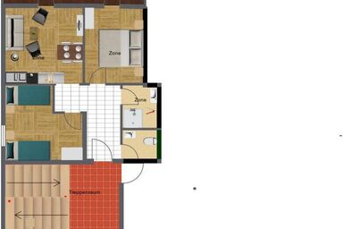 Haus Fabel - App. Igel, 2 Schlafzimmer, WC und Dusche getrennt