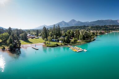 Strandcamping Gruber - Stellplatz inklusive Auto und Strom
