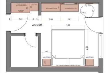 Haus Sieglinde Color - Doppelzimmer, Short Stay