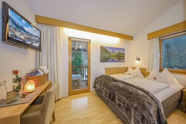 Gartenhotel Rosenhof bei Kitzbühel - Einzelzimmer bzw. kleines Doppelzimmer mit Balkon
