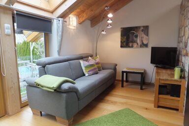 Haus Alpenperle - Senn - Fewo Alpenstern, Wohn-Schlafr. mit Balkon