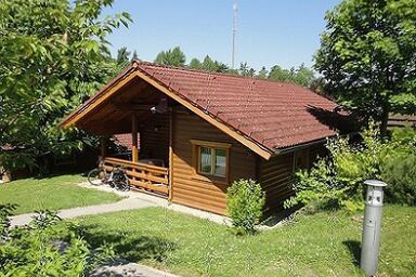 Naturerlebnisdorf Stamsried im Bayerischen Wald.. - STA-23 - Ferienhaus mit überdachter Terrasse