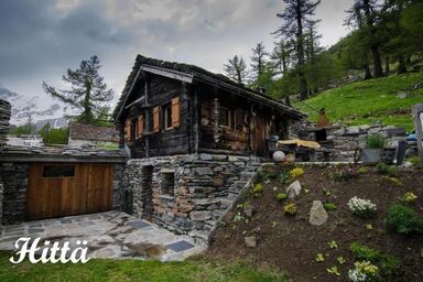 Alphütte Hittä in Simplon-Dorf im sonnigen Wallis