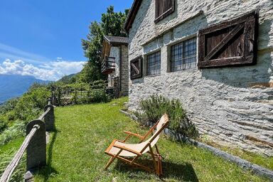 Ferienhaus "Rustico Eremo Rico" mit Traumsicht