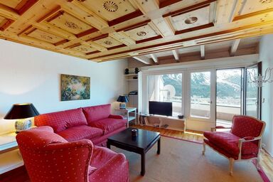 Apartment Tinus - Ruhige Wohnung im Zentrum von St. Moritz mit Aussicht