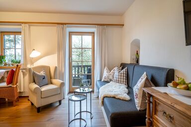 Köllhof - Ferienwohnung Obstgarten, 47 qm 1. Stock, 1 separates Schlafzimmer
