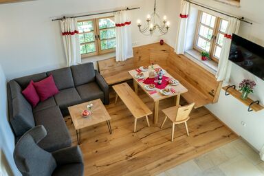 Wimmerhof - Ferienwohnung "Watzmann", 100 qm Obergeschoss, 3 separate Schlafzimmer